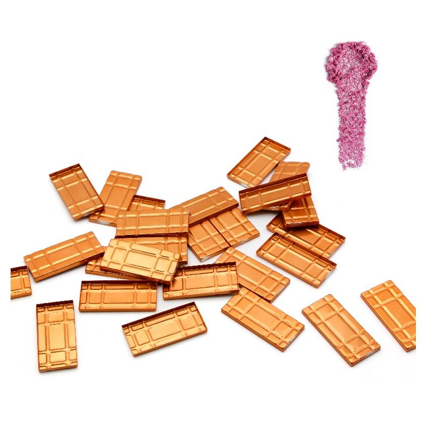 2025 New Arrivals Eyeshadow Metal Tin Pans Multiple Colors Eye Shadow Refills Durable Magnetic Tin Metal Pans For Makeup