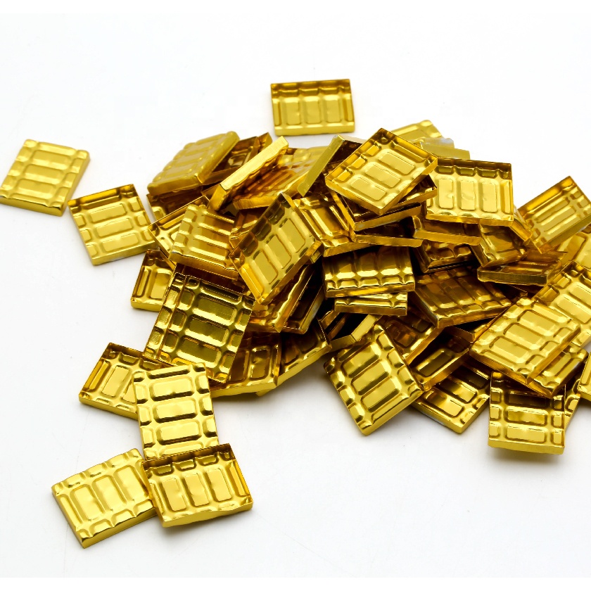 New Model square Makeup Aluminum Pan Replaceable Diy Magnetic Tin Antioxidant Metal Pans for Makeup