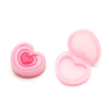 1 Color Empty Round Plastic Eyeshadow Sample case in Stock clear Eyeshadow Palette travel eyeshadow palette supplier